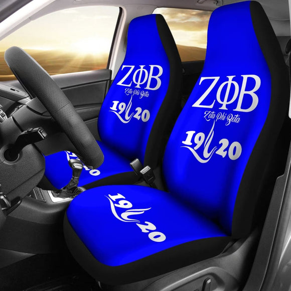 Zeta Phi Beta Custom Car Accessories Car Seat Covers 211601 - YourCarButBetter