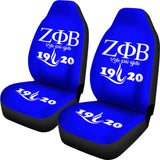 Zeta Phi Beta Custom Car Accessories Car Seat Covers 211601 - YourCarButBetter