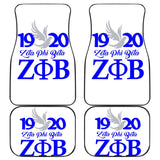 Zeta Phi Beta Custom Car Decoration Car Floor Mats 211601 - YourCarButBetter