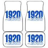 Zeta Phi Beta Dove Car Floor Mats 211601 - YourCarButBetter