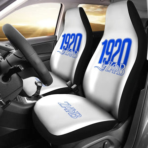 Zeta Phi Beta Dove Car Seat Covers 211601 - YourCarButBetter