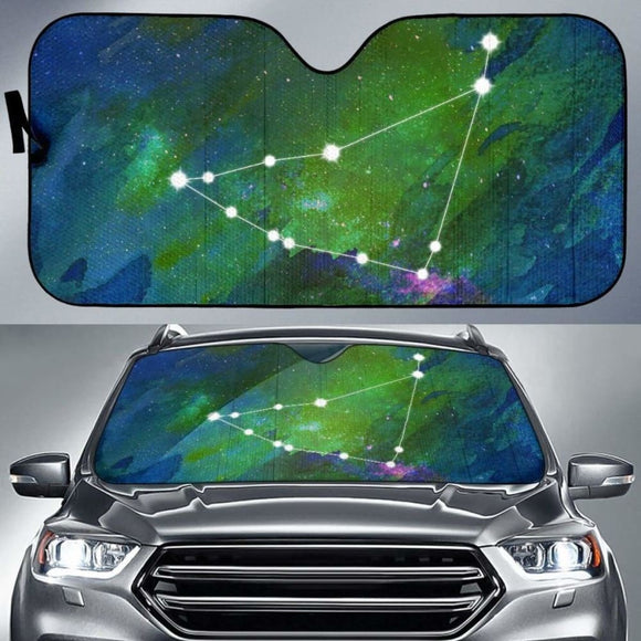 Zodiac Capricorn Car Sun Shade 172609 - YourCarButBetter