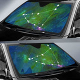 Zodiac Capricorn Car Sun Shade 172609 - YourCarButBetter