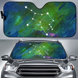 Zodiac Horoscope Virgo Car Sun Shade 172609 - YourCarButBetter