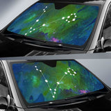 Zodiac Pisces Car Sun Shade 172609 - YourCarButBetter